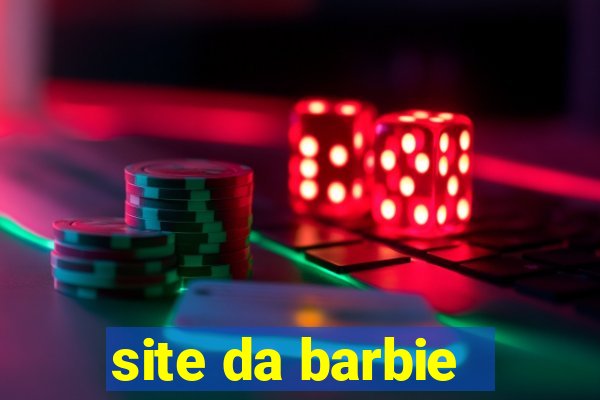 site da barbie - jogos